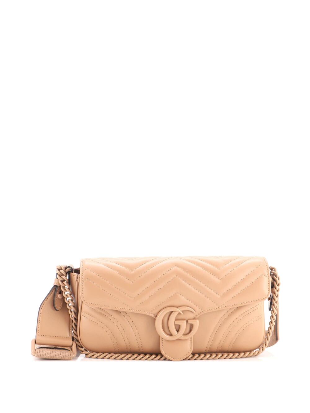 Gucci Gg Marmont Monochrome Flap Bag #370606G15B